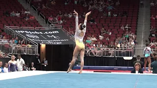 Leanne Wong – Floor Exercise – 2019 GK U.S. Classic – Senior Competition