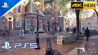 (PS5) Modern Warfare 2 Amsterdam & Al Mazrah Missions Are AWESOME - Realistic Next-Gen Graphics 4k
