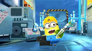 Despicable Me Minion Rush - Worker Minion Fly for 3m 35s on Gru's Rocket at Gru's Lab | EPISODE 108