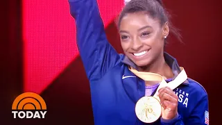 Simone Biles Becomes The Most Decorated Gymnast In World Championships History | TODAY