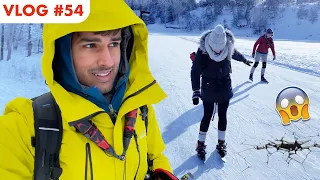 How I failed at ice skating | Dhruv Rathee Vlogs