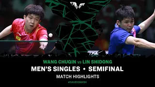 Wang Chuqin vs Lin Shidong | MS SF | Saudi Smash 2024