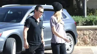 Josh Brolin Is RIPPED In Malibu With Wife Kathryn Boyd