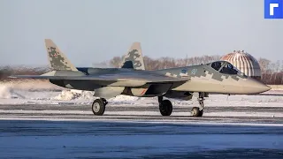 ВКС России получили первый серийный истребитель Су-57