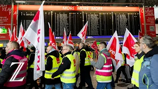 Flughafen-Streiks: Mehr als 2.000 Flüge fallen wegen Warnstreiks aus