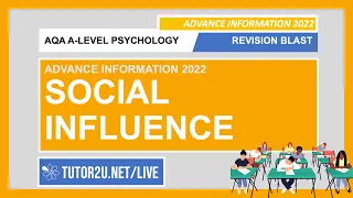 AQA A-Level Psychology | Advance Info 2022 Revision Blast | Social Influence