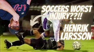 AMERICAN REACTS TO Henrik Larsson Injury *I AM LEFT STUMBLING OVER MY WORDS*