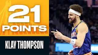 Klay Drops A New Season-High 21 PTS