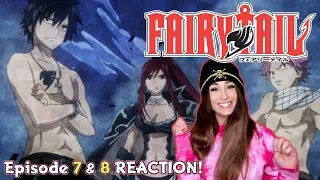 THE STRONGEST TEAM! Fairy Tail Episode 7 & 8 REACTION!