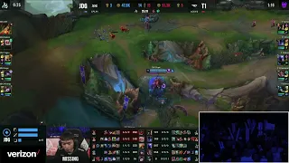 Faker Ryze 200 IQ play in Worlds 2022 semifinals