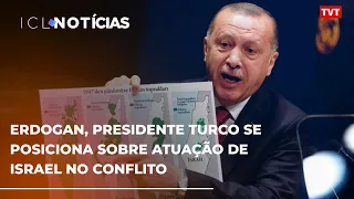 Erdogan, presidente turco se posiciona sobre atuação de Israel no conflito