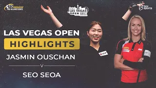 HIGHLIGHTS | Jasmin Ouschan vs Seo Seoa | Las Vegas Open Women 2024 | Tứ Kết