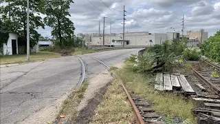 Exploring Abandoned RR Spurs & Trains Passing At Railway Crossing Middletown Ohio!  Norfolk Southern