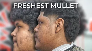 THE FRESHEST MULLET!! HAIRCUT TUTORIAL TRANSFORMATION 🔥
