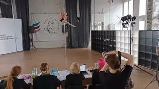 Pole Sport Russia, Евдокимова Анастасия, 1 место, категория «Юниоры любители»