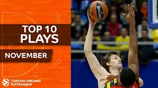 Turkish Airlines EuroLeague, Top 10 Plays, November