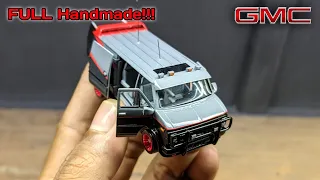 I built a 1983 GMC van model The A Team | FULL VIDEO