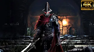 Dark Souls 3 - Abyss Watchers Boss Fight 4K 60FPS + Cinematic