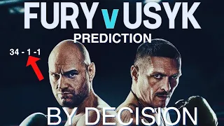 Fury vs Usyk Prediction | Fury gets DOMINATED?