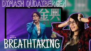 Reacting to Dimash Kudaibergen- Adagio [THE SINGER 2017- Ep.6 Single 20170225]