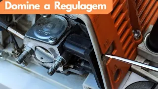 How to Adjust the Stihl Fs 120 / Fs 160 / Fs 220 / Fs 290 Brushcutter Carburetor