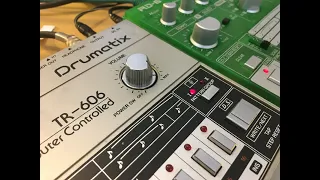 Behringer RD-6 Roland TR-606 Identical Patterns Comparison (no talking)