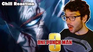 IT'S BACK!!! One Punch Man Season 3 TRAILER Reaction