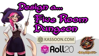 Five Room Dungeon - Built with Random Generators - Kassoon - Inkarnate