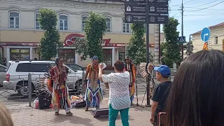 Музыка индейцев. Группа в Улан-Удэ 20.06.19 -  Ponchito