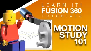 Fusion 360 for Beginners and Experienced Users - Motion Study Tutorial - Lesson 10i (2023)