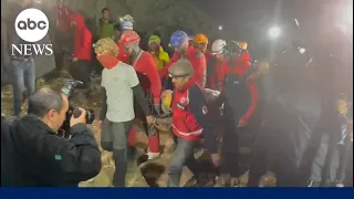 American rescued from Turkish cave