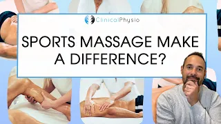 Does Sports Massage Actually Help? | Expert Physio Reviews The Evidence #sportsmassage