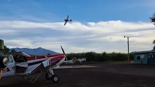 Ag Pilot Crop dusting - Cessna 188 | Chinandega, Nicaragua 🇳🇮