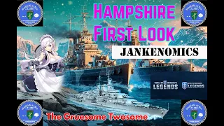 Hampshire First Look (Voiceover) - World of Warships Legends