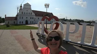 ПОДВЕСНОЙ мост и очаровательная ОРША. Белорусский город в Витебской области. Путешествие на машине.