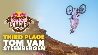 Tom van Steenbergen's Insane Backflip | Third Place Run at Red Bull Rampage 2019