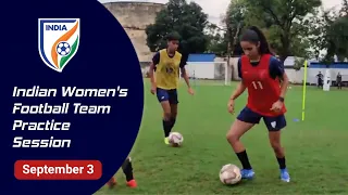 Indian Women's Football Team Training Session || Jamshedpur || National Camp || Tanmoy11