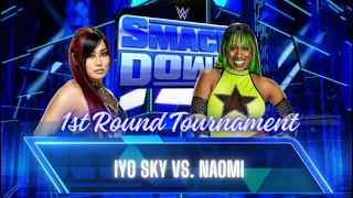 FULL MATCH - Iyo Sky vs. Naomi - 1st Round Match for Queen of the Ring Tournament