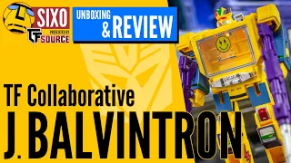 UNBOXING & REVIEW: Transformers Collaborative J. Balvintron