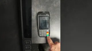 How to turn OFF and ON Ingenico Move/ 5000 credit card machine