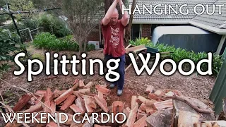Oddly Satisfying Wood Splitting (ASMR)
