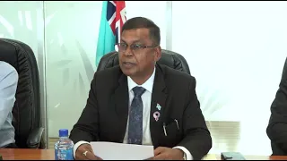 Fiji Minister for Finance Hon. Biman Prasad announces Fiscal Review Committee