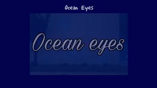 [ 가사 해석 & 한국어 발음 ] #5. Billie eilish - Ocean eyes