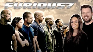 My wife watches FURIOUS 7 for the FIRST time || Movie Reaction