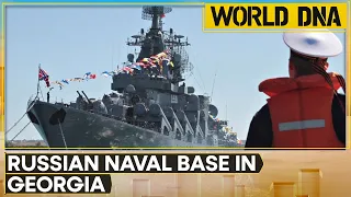 New Russian naval base on the coast of Georgia breakaway region | 2008 war haunts ex-Soviet nation
