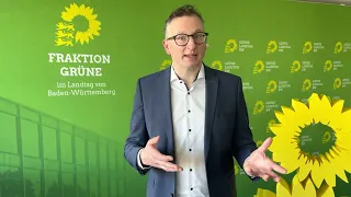 Andreas Schwarz, Vorsitzender der Landtagsfraktion der Grünen Baden-Württemberg