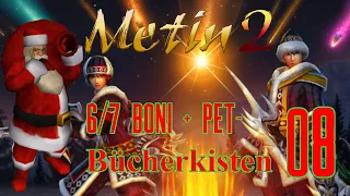 [Tag 8] Pet-Bücherkisten! | 6/7 Boni | Metin2 DE Germania