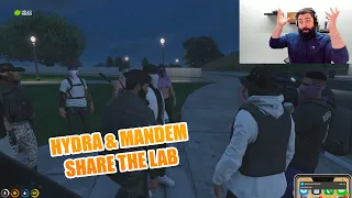 Mandem Meet With Hydra & Ballas To Talk About SHARING The Lab (Full Meeting) | NoPixel