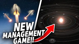 NEW Space Agency Manager!! - Solar Expanse - Interplanetary Automation Management Game