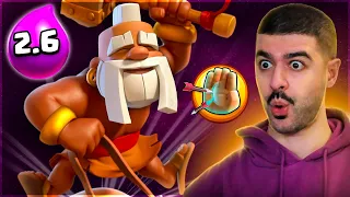 😳 Имбовая связка Монаха и Хога 2.6 эликсира! Глобал 7000 + / Clash Royale